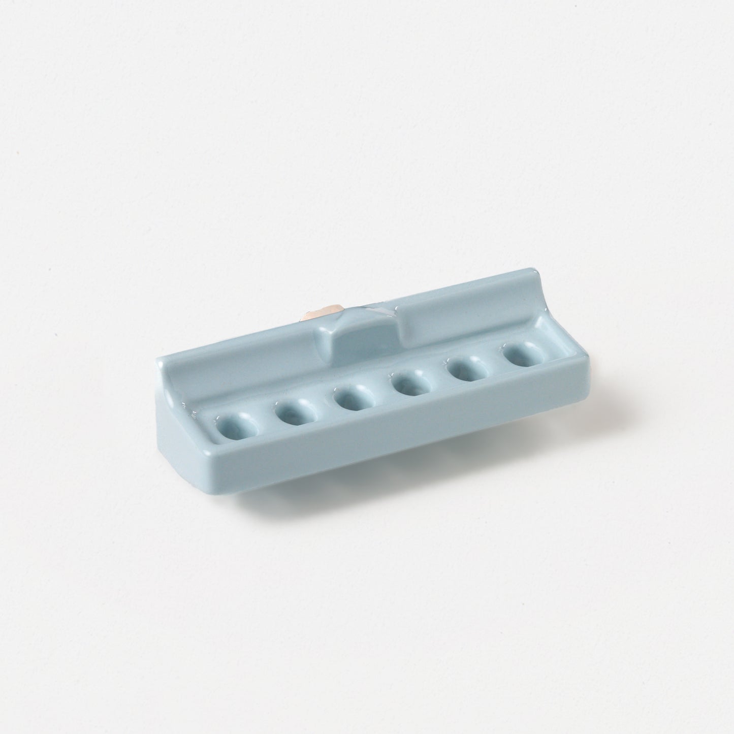 Classic 1950s 7 Piece Light Blue Bathroom Accessories Full Set