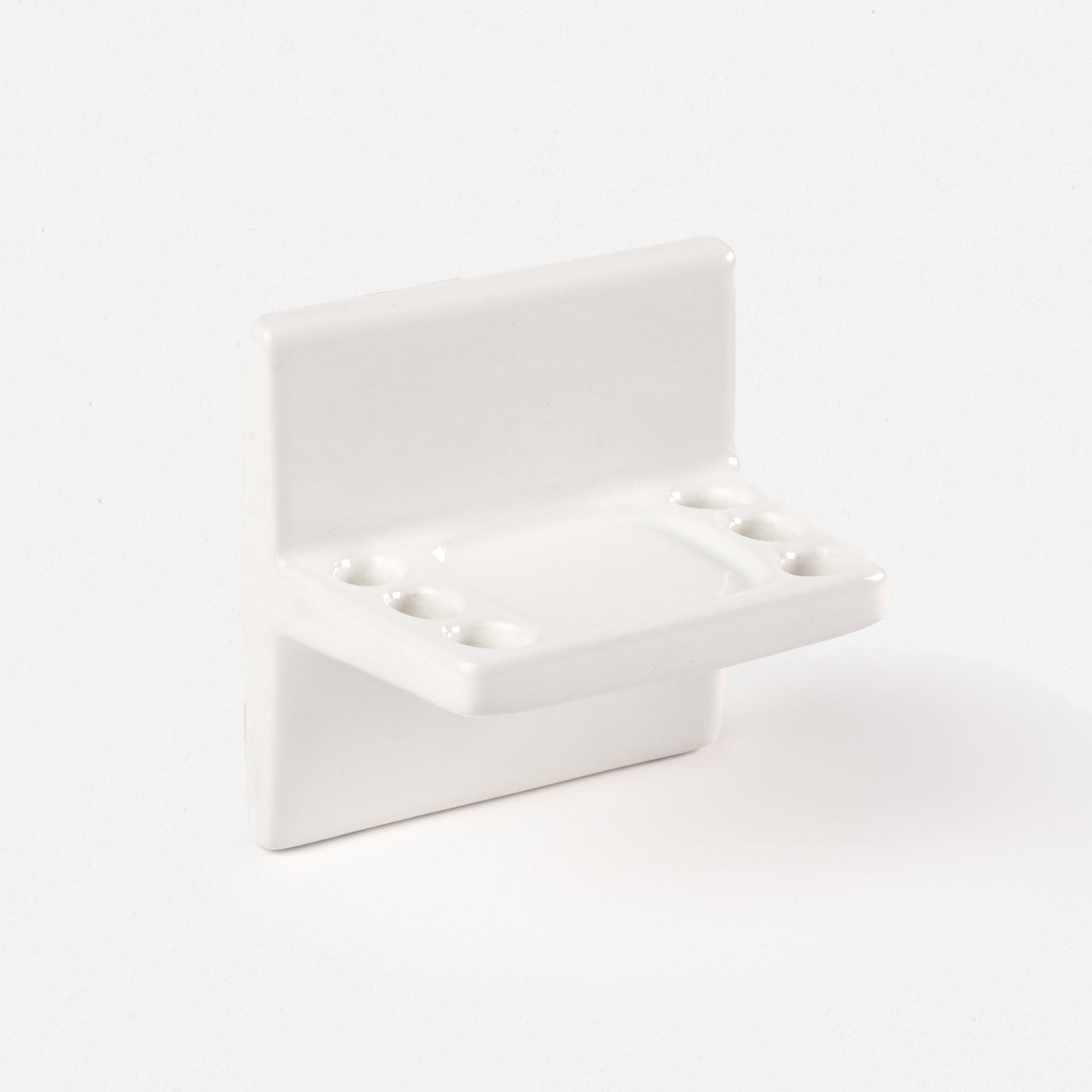 Vintage White Toothbrush Holder