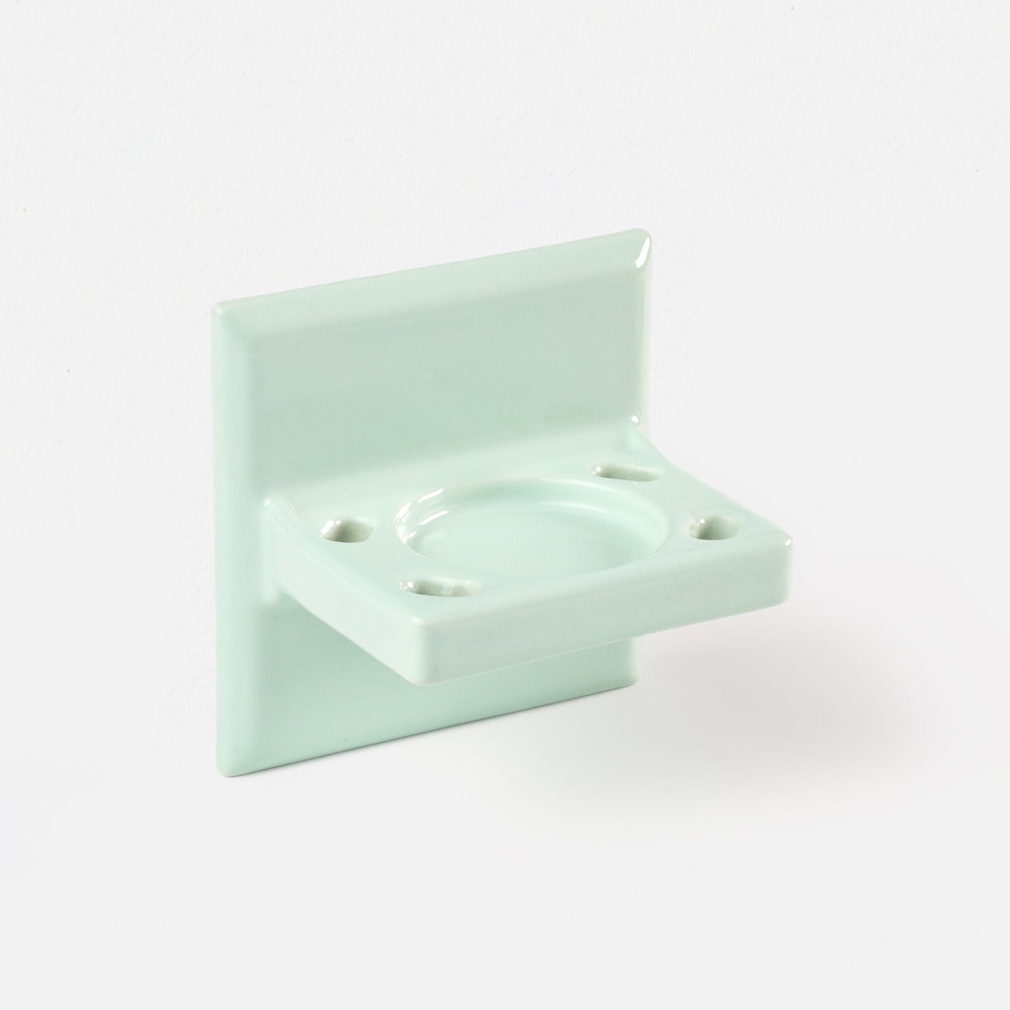 Vintage Seafoam Green Toothbrush Holder