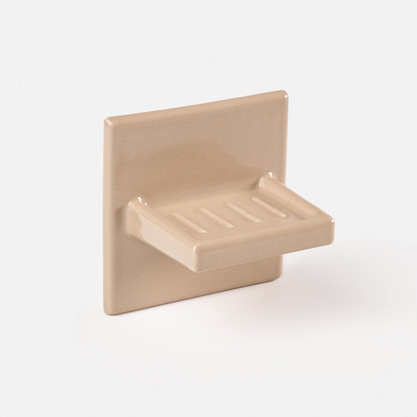 Vintage Beige Soap Dish