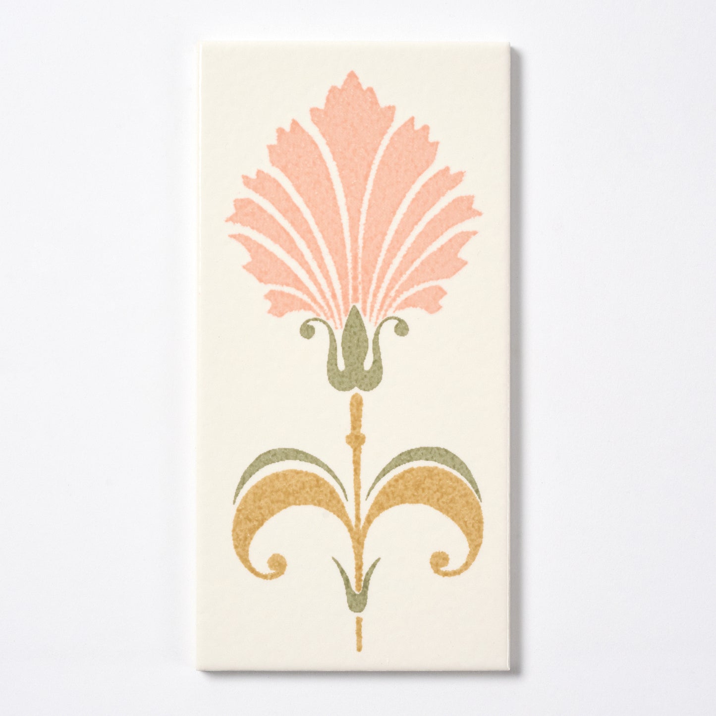 1970s Vintage Italian Floral Wall Tile, 390 Sq Ft Available - 10 Sq Ft Per Box