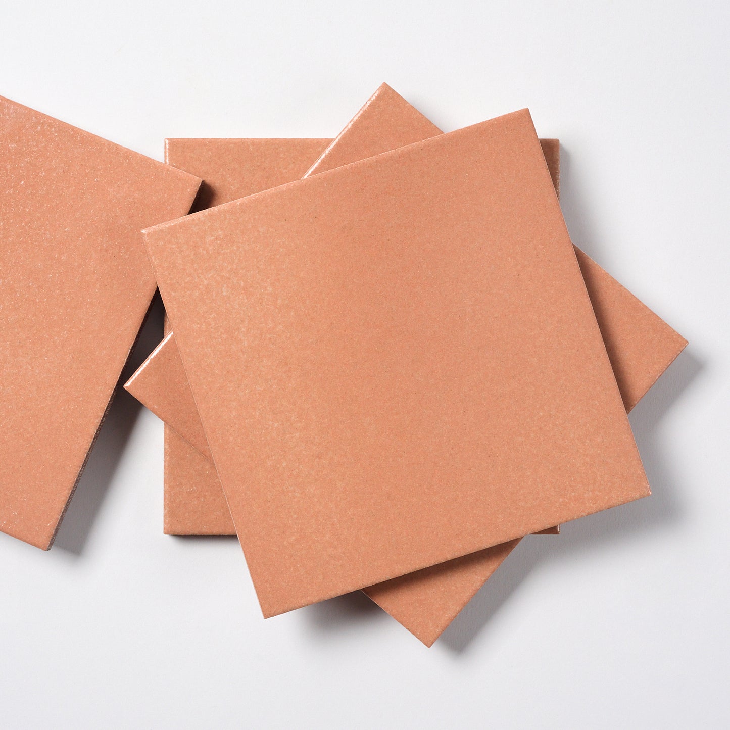1970s Peach Italian Terracotta Floor Tile, 40 Sq Ft Available - 10 Sq Ft Per Box