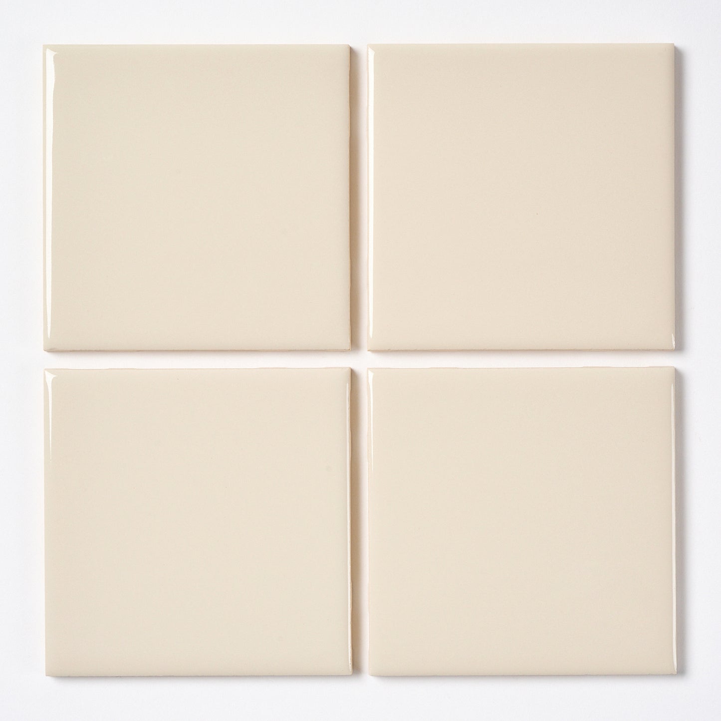 1960s Romany Antique White Wall Tile, 18 Sq Ft Available - 9 Sq Ft Per Box