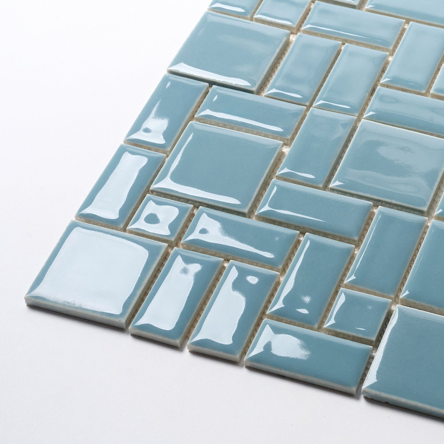 Vintage Blue Japanese 1960s Wall Tile, 78 Sq Ft Available - 13 Sq Ft Per Box