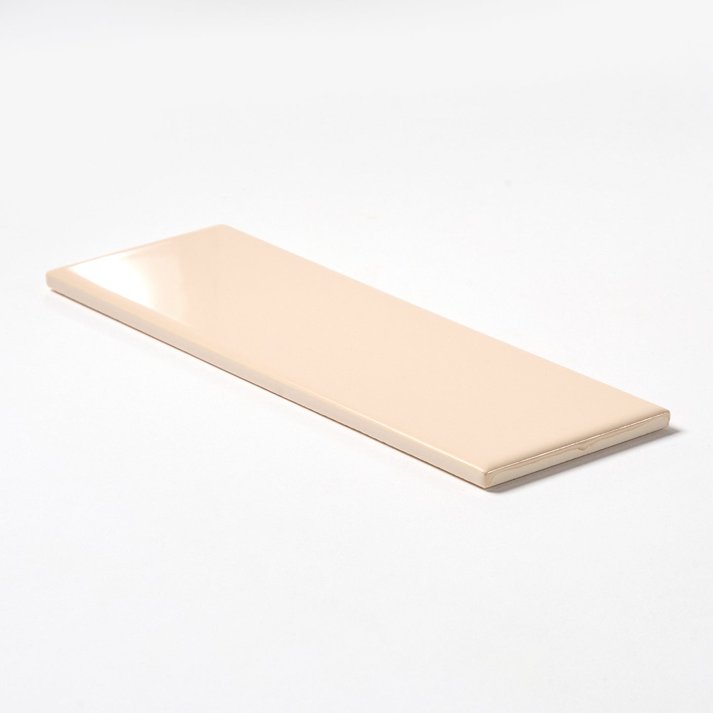 Vintage 1970s French Villeroy and Boch Beige Porcelain Wall Tile, 840 Sq Ft Available - 20.5 Sq Ft Per Box