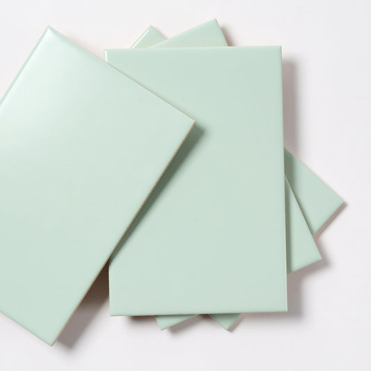 1950s Romany Dusty Jade Wall Tile, 21 Sq Ft Available - 10.5 Sq Ft Per Box