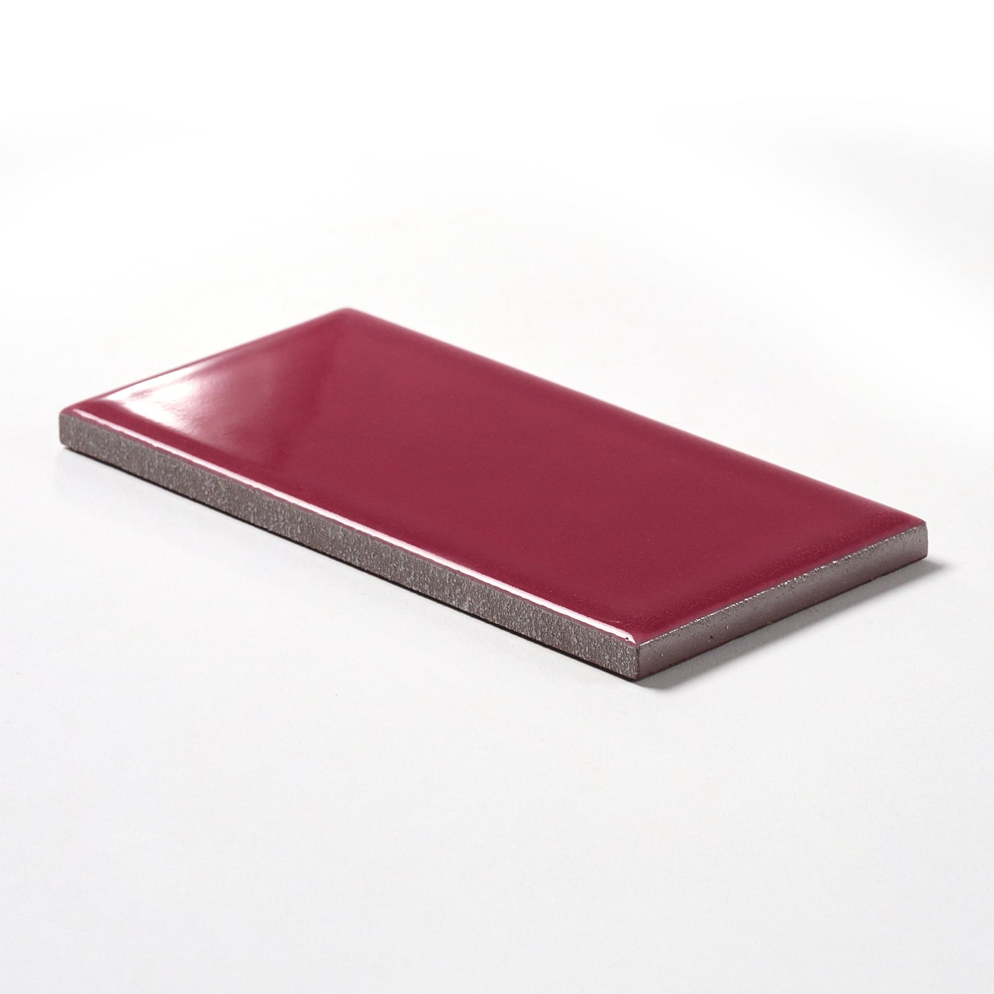 1950s Romany Burgundy Wall Tile, 1140 Sq Ft Available - 10 Sq Ft Per Box