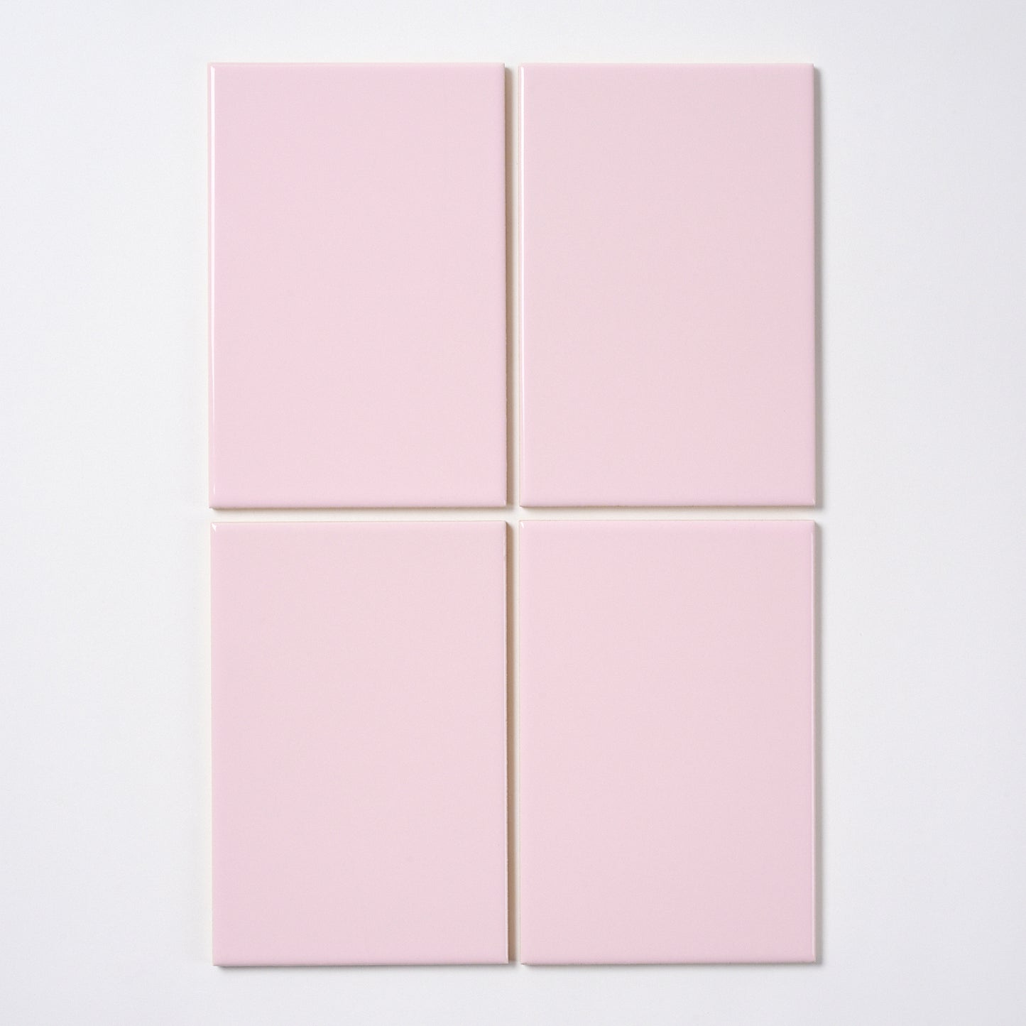 1950s Romany Petal Pink Wall Tile, 21 Sq Ft Available - 10.5 Sq Ft Per Box