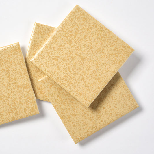 1980s American Olean Tan Gold Wall Tile, 48 Sq Ft Available - 12 Sq Ft Per Box