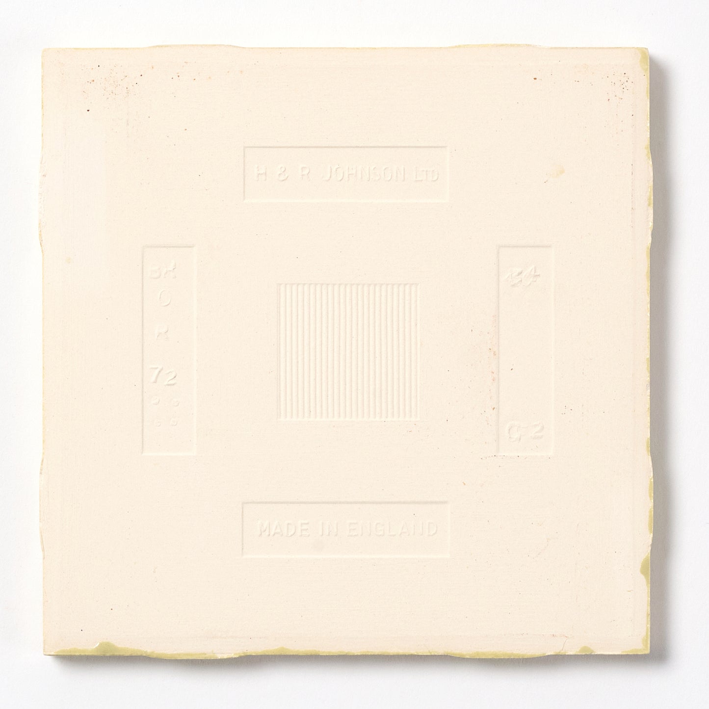 1970s English H. & R. Johnson LTD Bitter Green Wall Tile, 50 Sq Ft Available - 10 Sq Ft Per Box