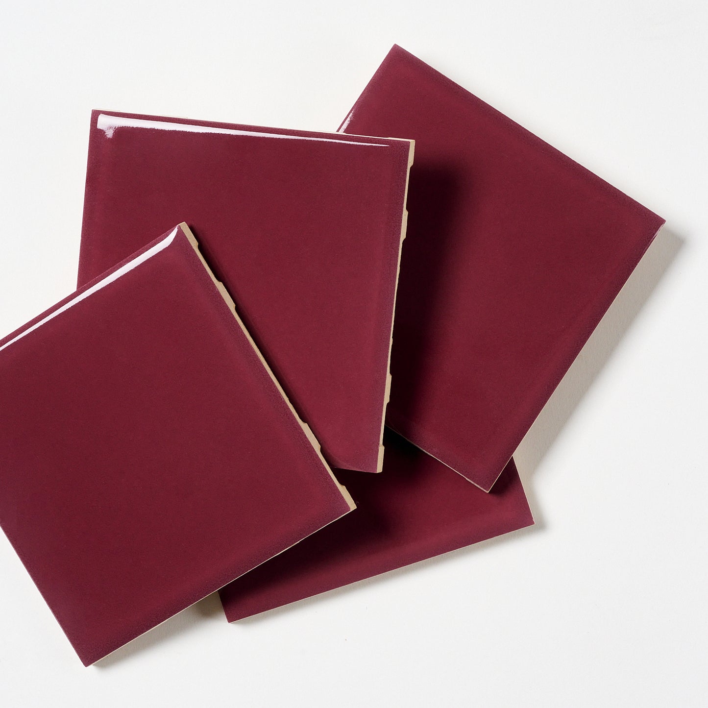 1960s Romany Burgundy Wall Tile, 140 Sq Ft Available - 10 Sq Ft Per Box
