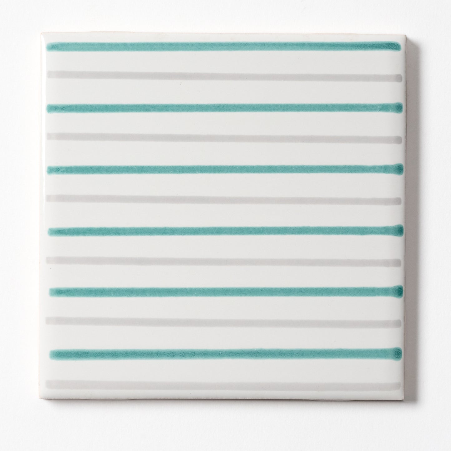 Vintage 1960s Mid-Century Modern Striped Wall Tile, 100 Sq Ft Available - 10 Sq Ft Per Box