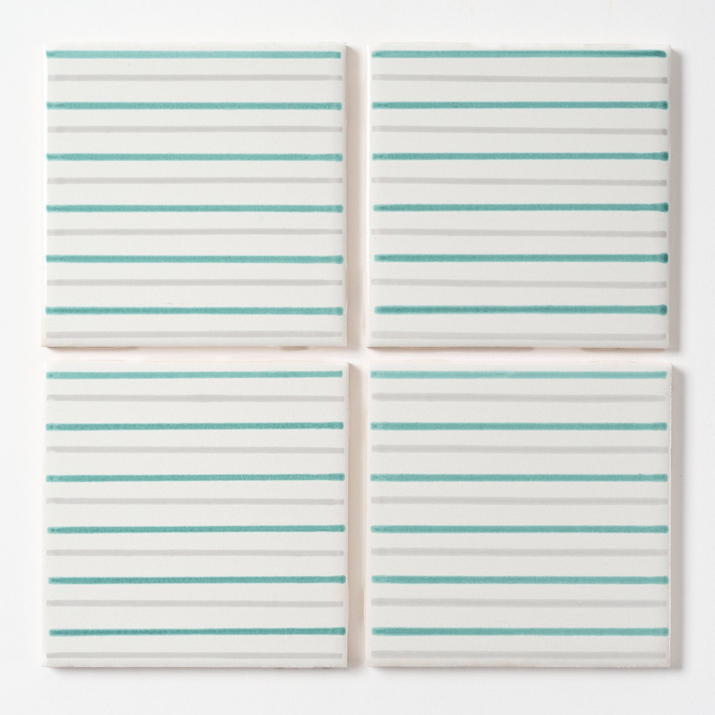 Vintage 1960s Mid-Century Modern Striped Wall Tile, 100 Sq Ft Available - 10 Sq Ft Per Box