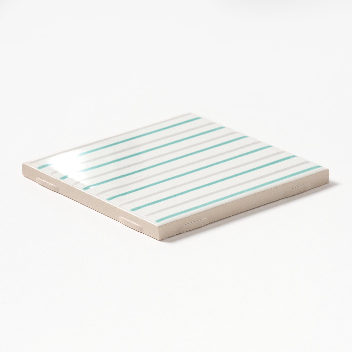 Vintage 1960s Mid-Century Modern Striped Wall Tile, 100 Sq Ft Available - 10 Sq Ft Per Box