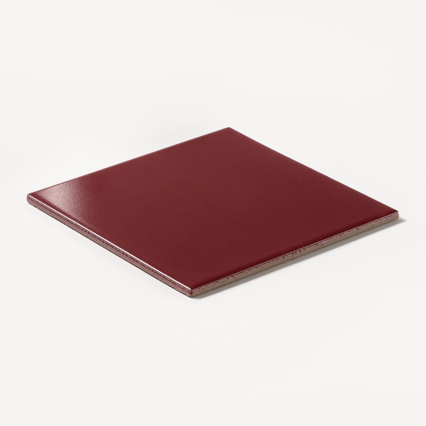 1980s Daltile Burgundy Floor Tile, 30 Sq Ft Available - 15 Sq Ft Per Box