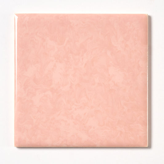 Villeroy & Boch 1970s Pink Swirl Wall Tile, 200 Sq Ft Available - 10 Sq Ft Per Box