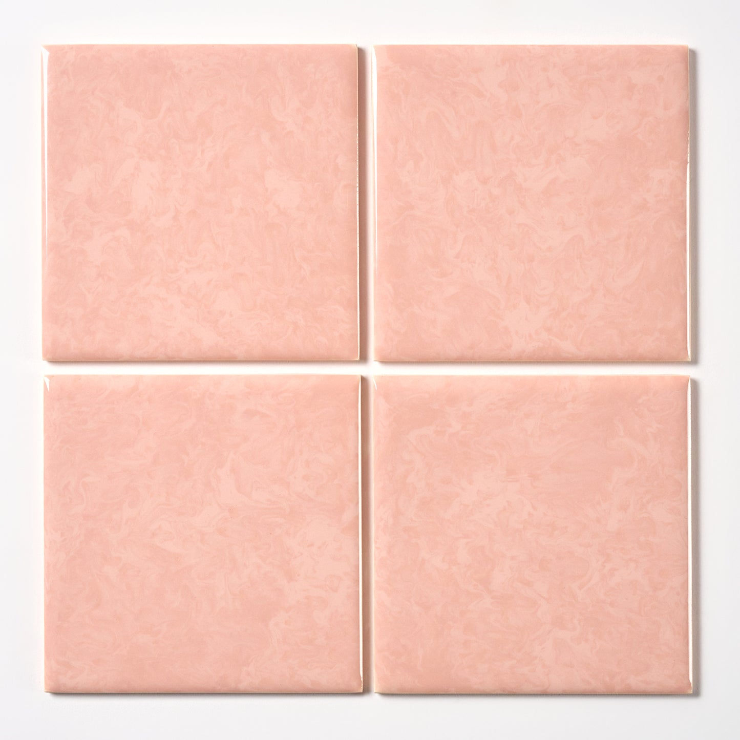 Villeroy & Boch 1970s Pink Swirl Wall Tile, 200 Sq Ft Available - 10 Sq Ft Per Box