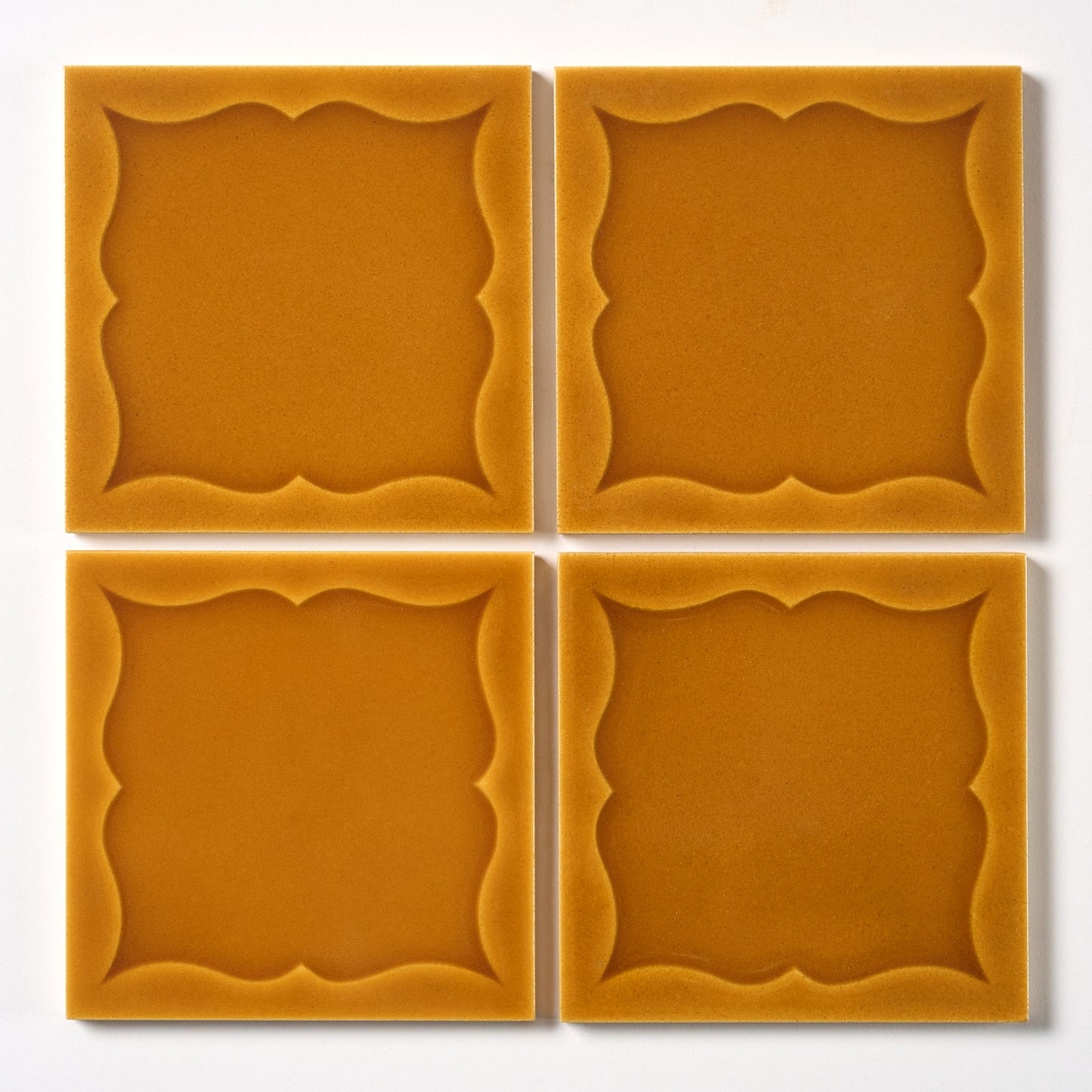 French Desvres 1970s Caramel Wall Tile, 160 Sq Ft Available - 10 Sq Ft Per Box