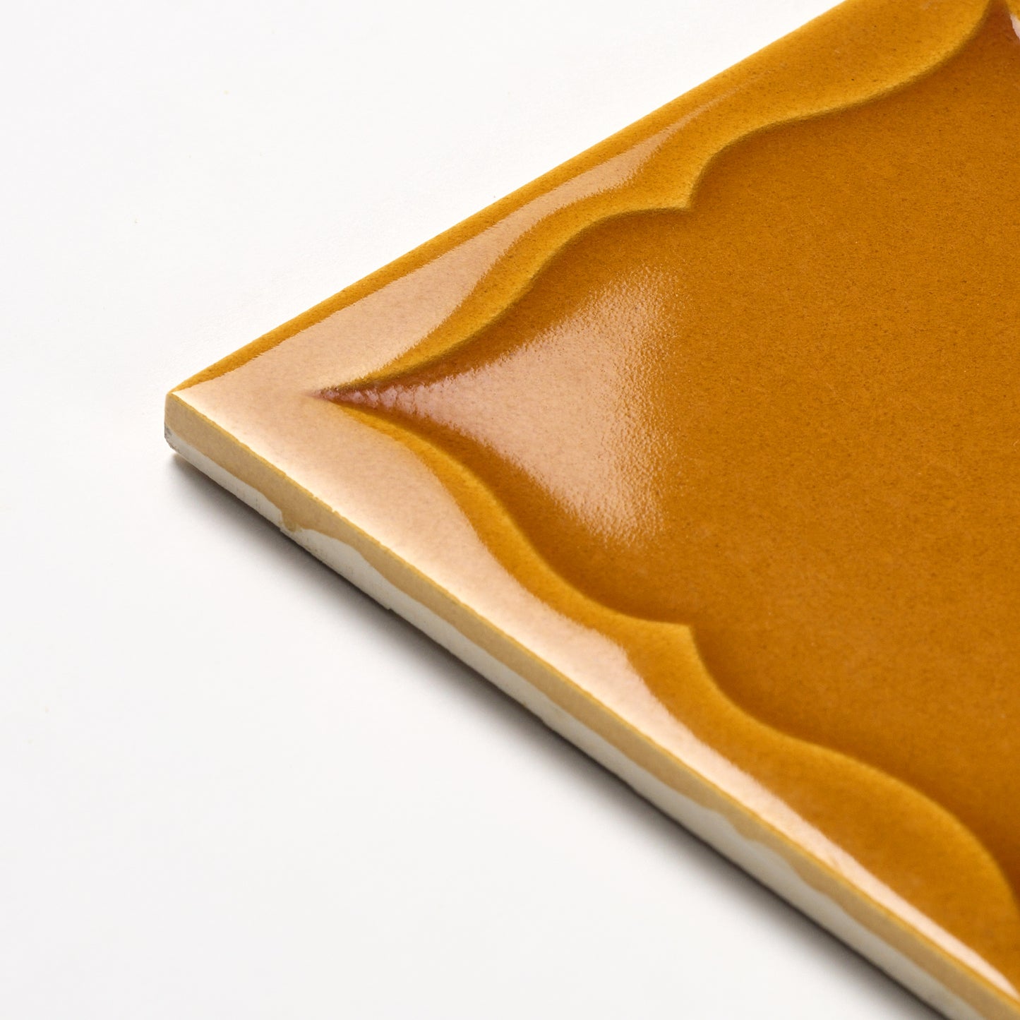 French Desvres 1970s Caramel Wall Tile, 160 Sq Ft Available - 10 Sq Ft Per Box