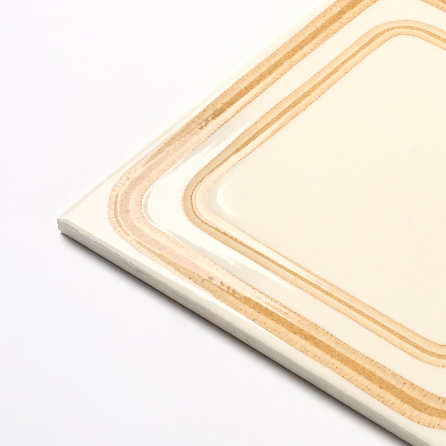 Vintage Cerabati 1980s Concentric Wall Tile, 435 Sq Ft Available - 15 Sq Ft Per Box