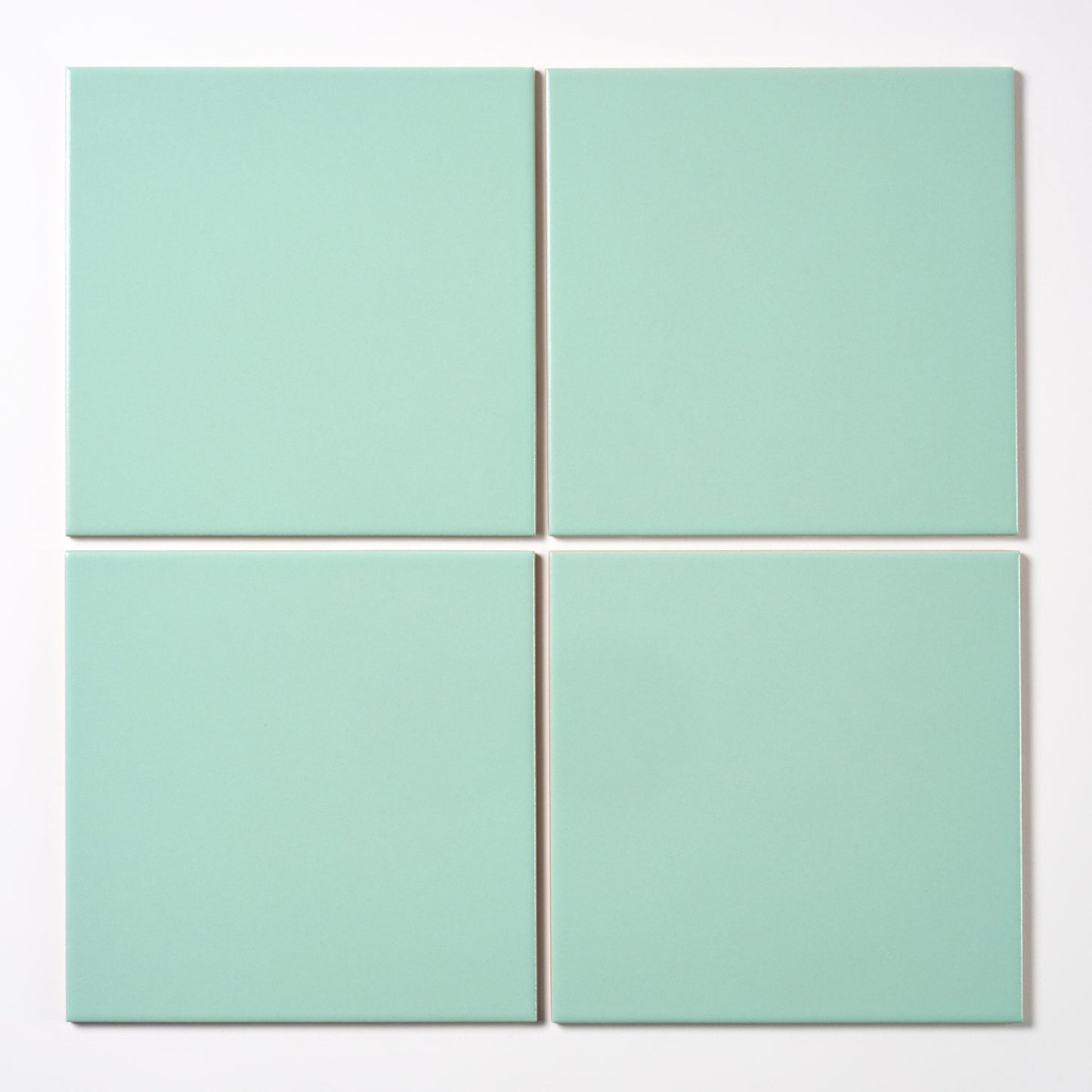 1980s Italian Mint Green Matte Floor Tile, 1,645 Sq Ft Available - 16.79 Sq Ft Per Box