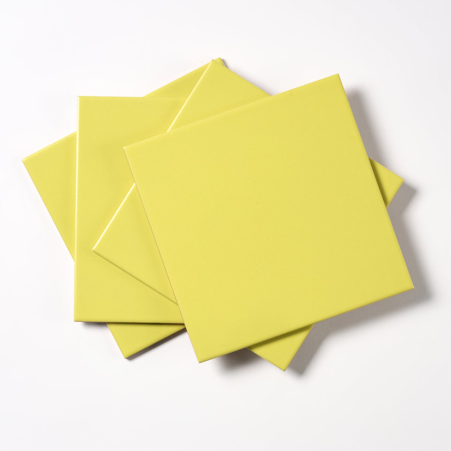 1980s Italian Yellow Matte Floor Tile, 1,091 Sq Ft Available - 16.79 Sq Ft Per Box