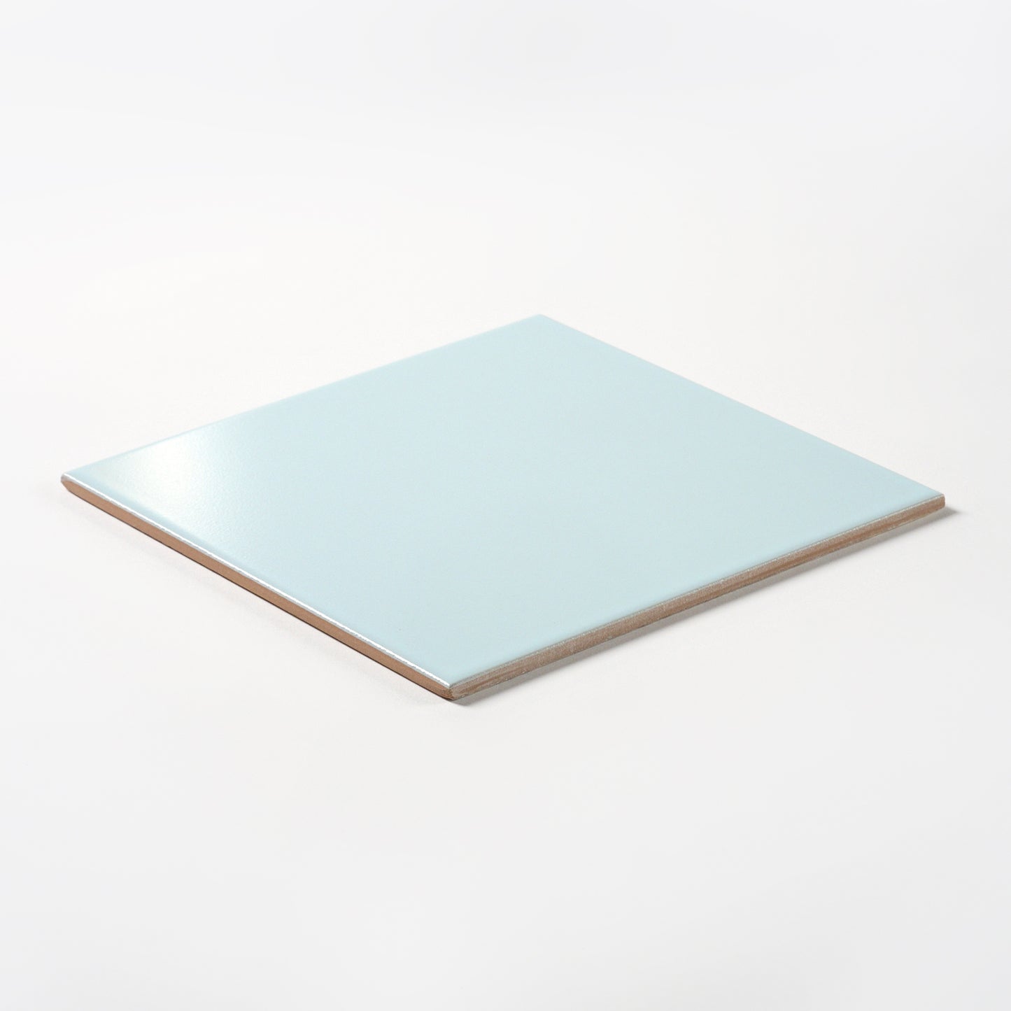 1980s Italian Light Blue Matte Floor Tile, 2,182 Sq Ft Available - 16.79 Sq Ft Per Box