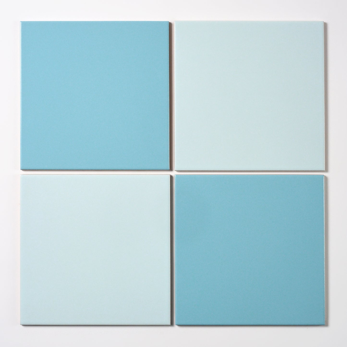 1980s Italian Light Blue Matte Floor Tile, 2,182 Sq Ft Available - 16.79 Sq Ft Per Box