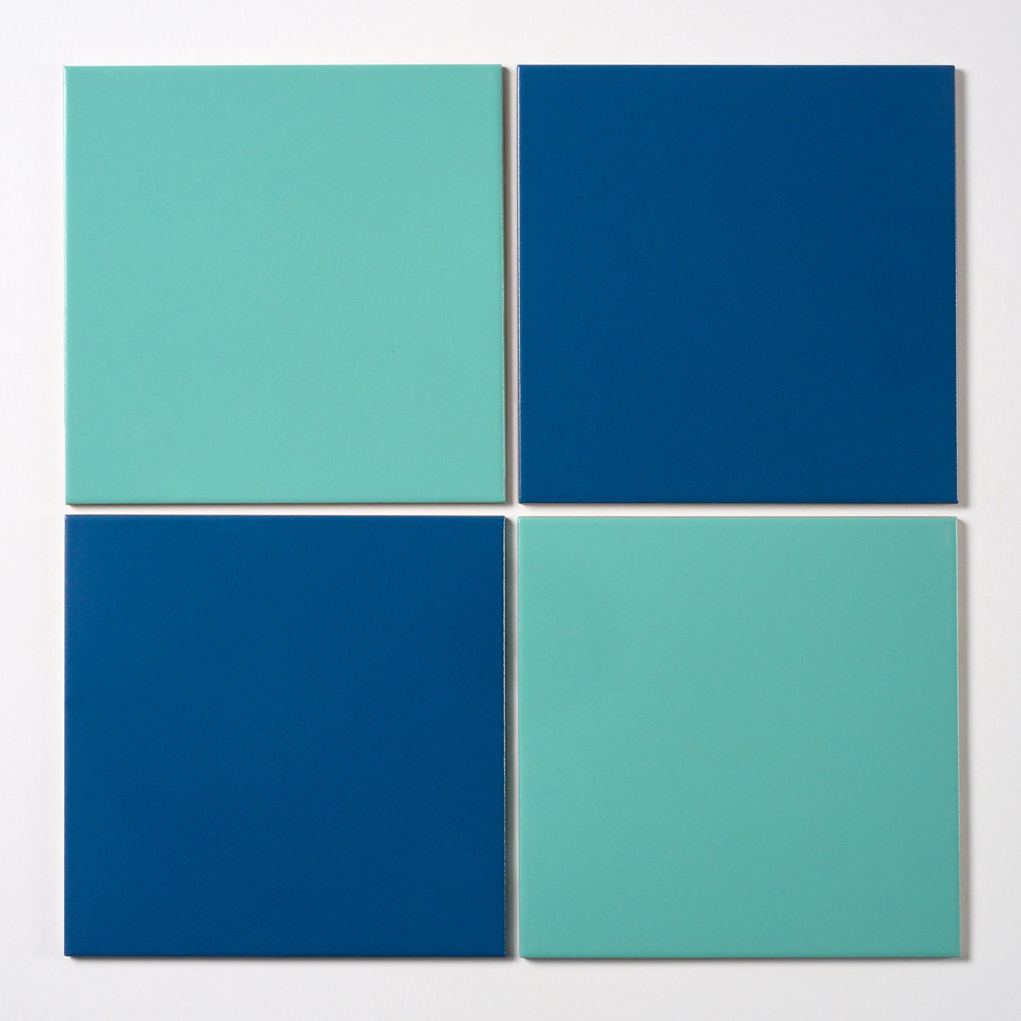 1980s Italian Turquoise Matte Floor Tile, 2,904 Sq Ft Available - 16.79 Sq Ft Per Box