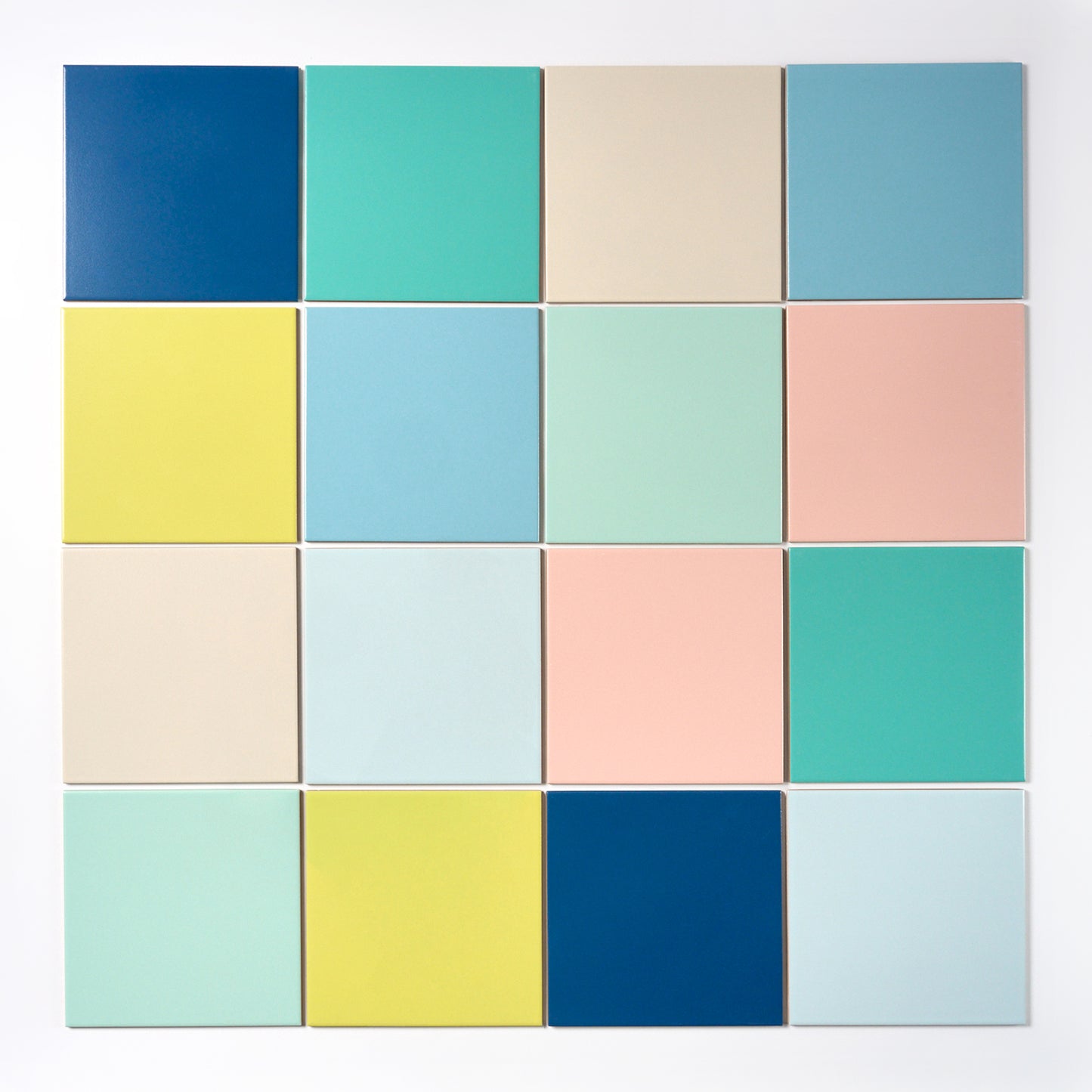 1980s Italian Turquoise Matte Floor Tile, 2,904 Sq Ft Available - 16.79 Sq Ft Per Box