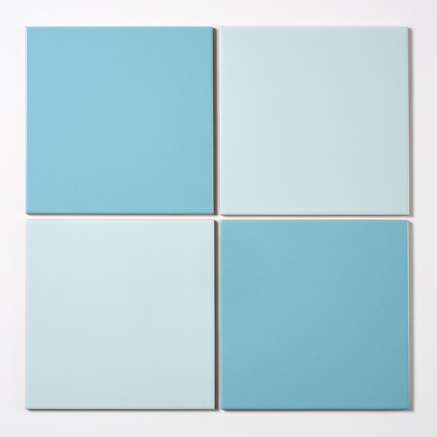 1980s Italian Sky Blue Matte Floor Tile, 1,091 Sq Ft Available - 16.79 Sq Ft Per Box