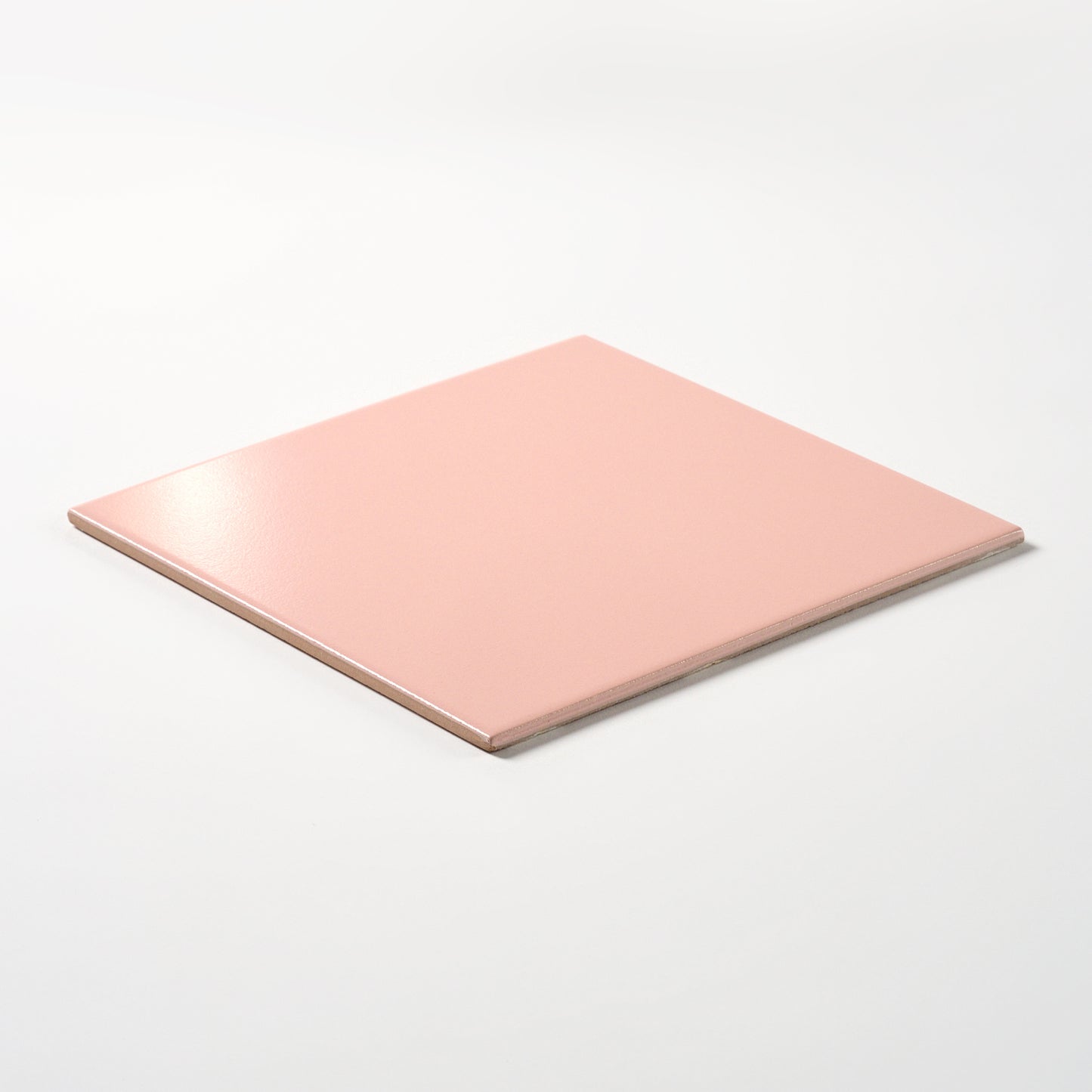 1980s Italian Pink Matte Floor Tile, 755 Sq Ft Available - 16.79 Sq Ft Per Box