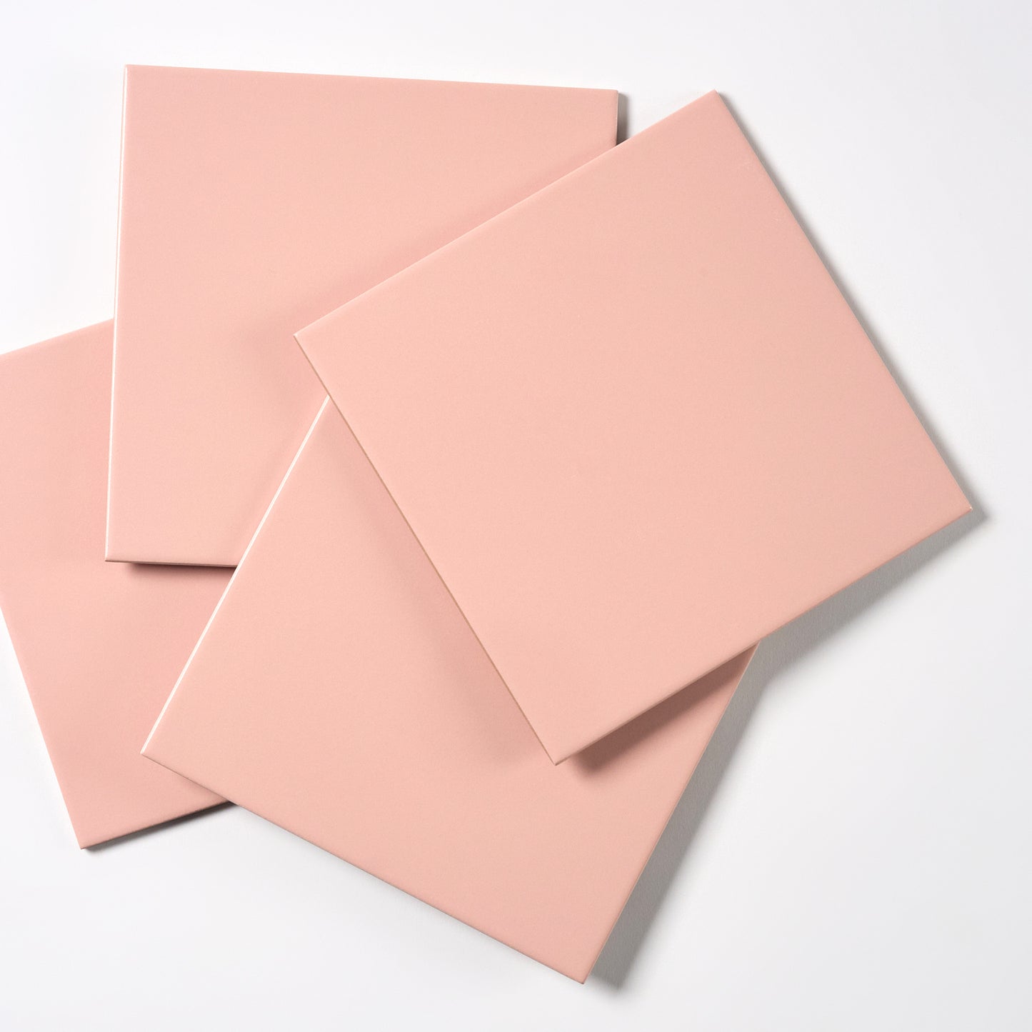 1980s Italian Pink Matte Floor Tile, 755 Sq Ft Available - 16.79 Sq Ft Per Box