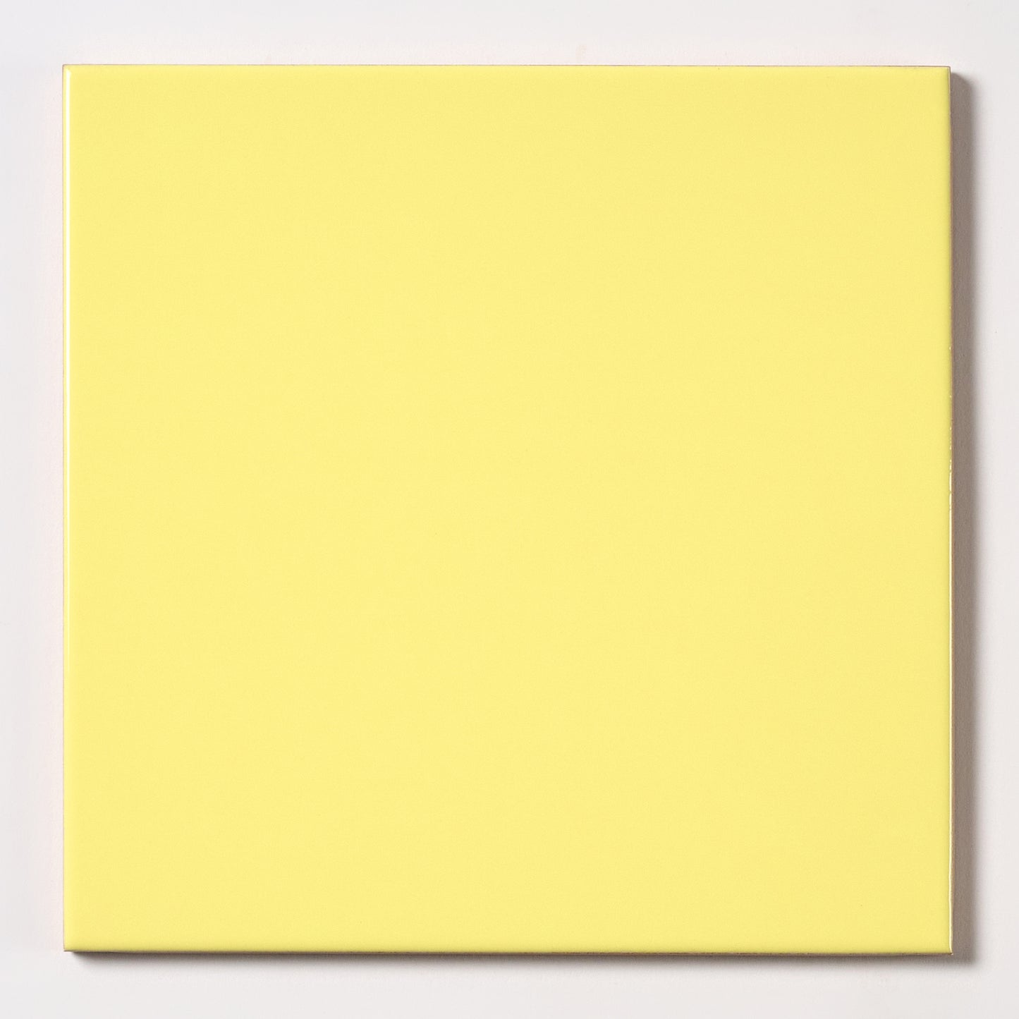 1980s Italian Glossy Yellow Wall Tile, 923 Sq Ft Available - 14.2 Sq Ft Per Box