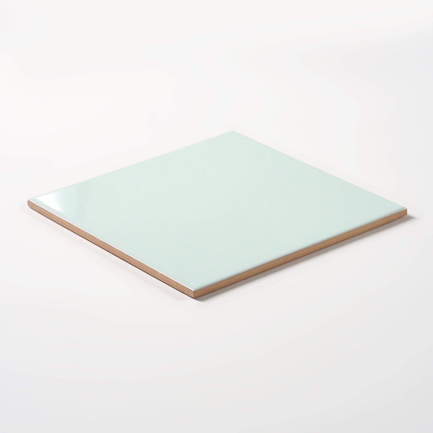 1980s Italian Glossy Aqua Wall Tile, 511 Sq Ft Available - 14.2 Sq Ft Per Box