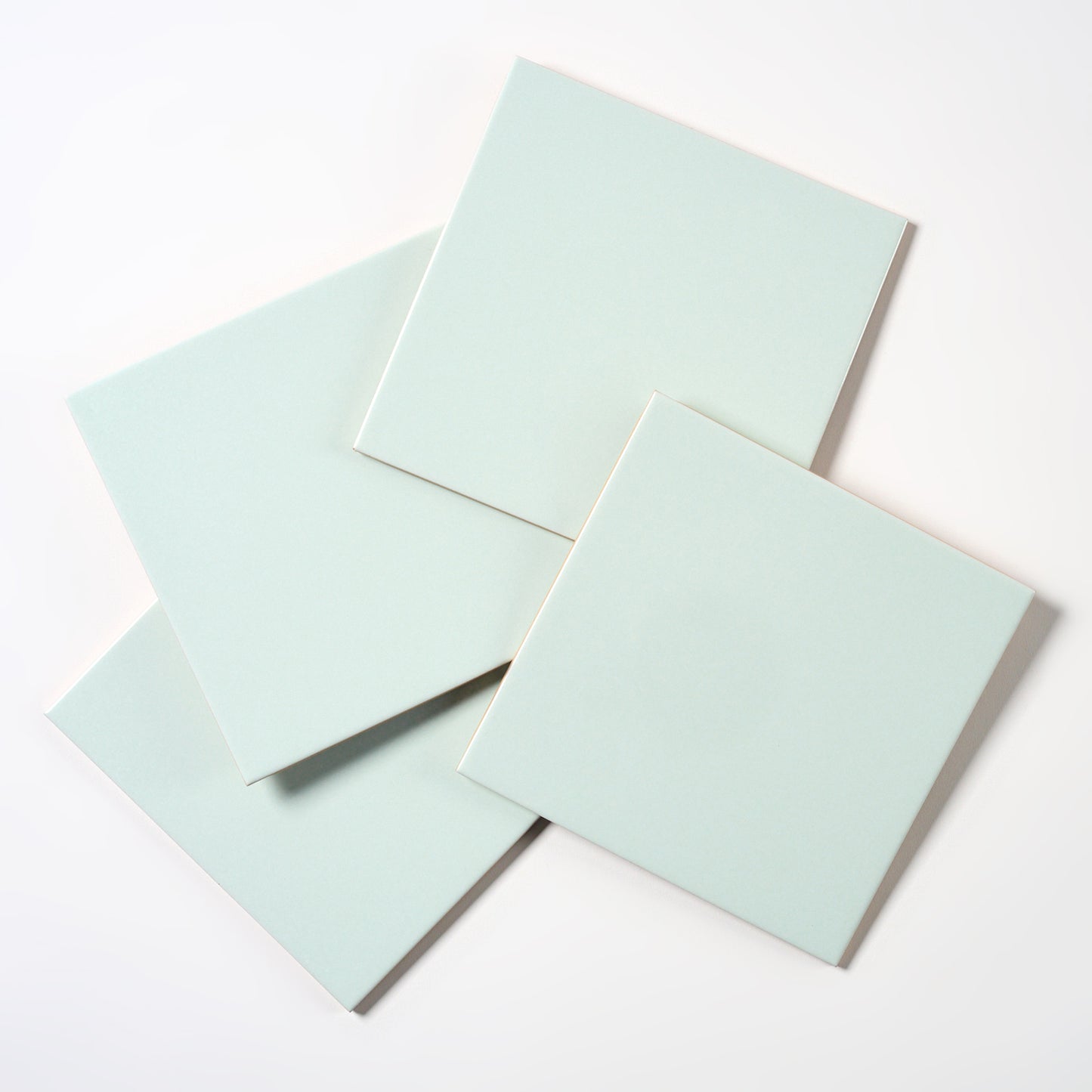 1980s Italian Glossy Aqua Wall Tile, 511 Sq Ft Available - 14.2 Sq Ft Per Box