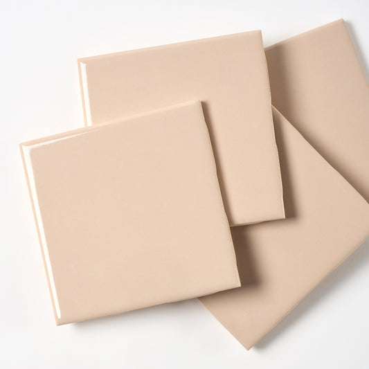 1990s Mannington Fawn Beige Wall Tile, 264 Sq Ft Available - 12 Sq Ft Per Box