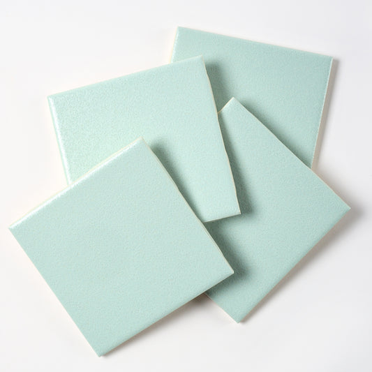 1990s Mannington Jade Mist Crystal Glaze Wall Tile, 168 Sq Ft Available - 12 Sq Ft Per Box