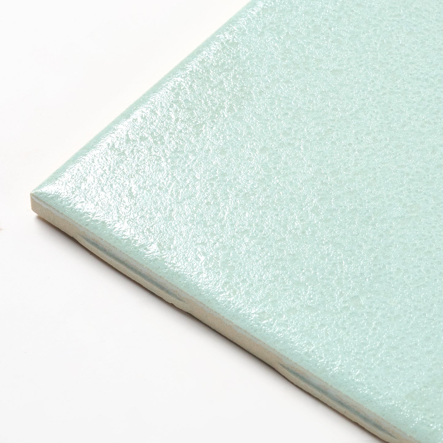 1990s Mannington Jade Mist Crystal Glaze Wall Tile, 168 Sq Ft Available - 12 Sq Ft Per Box