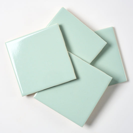 1990s Mannington Jade Mist Wall Tile, 444 Sq Ft Available - 12 Sq Ft Per Box