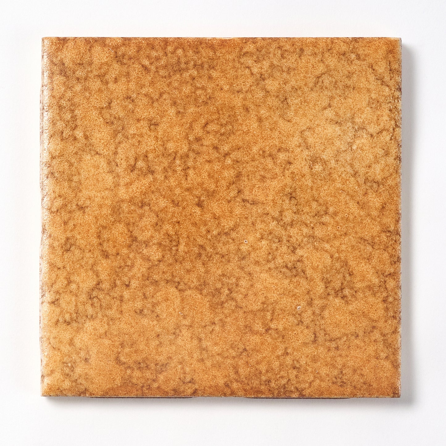 1980s FLORIDA TILE Matte Tuscany Sienna Gold Wall Tile, 15 Sq Ft Available