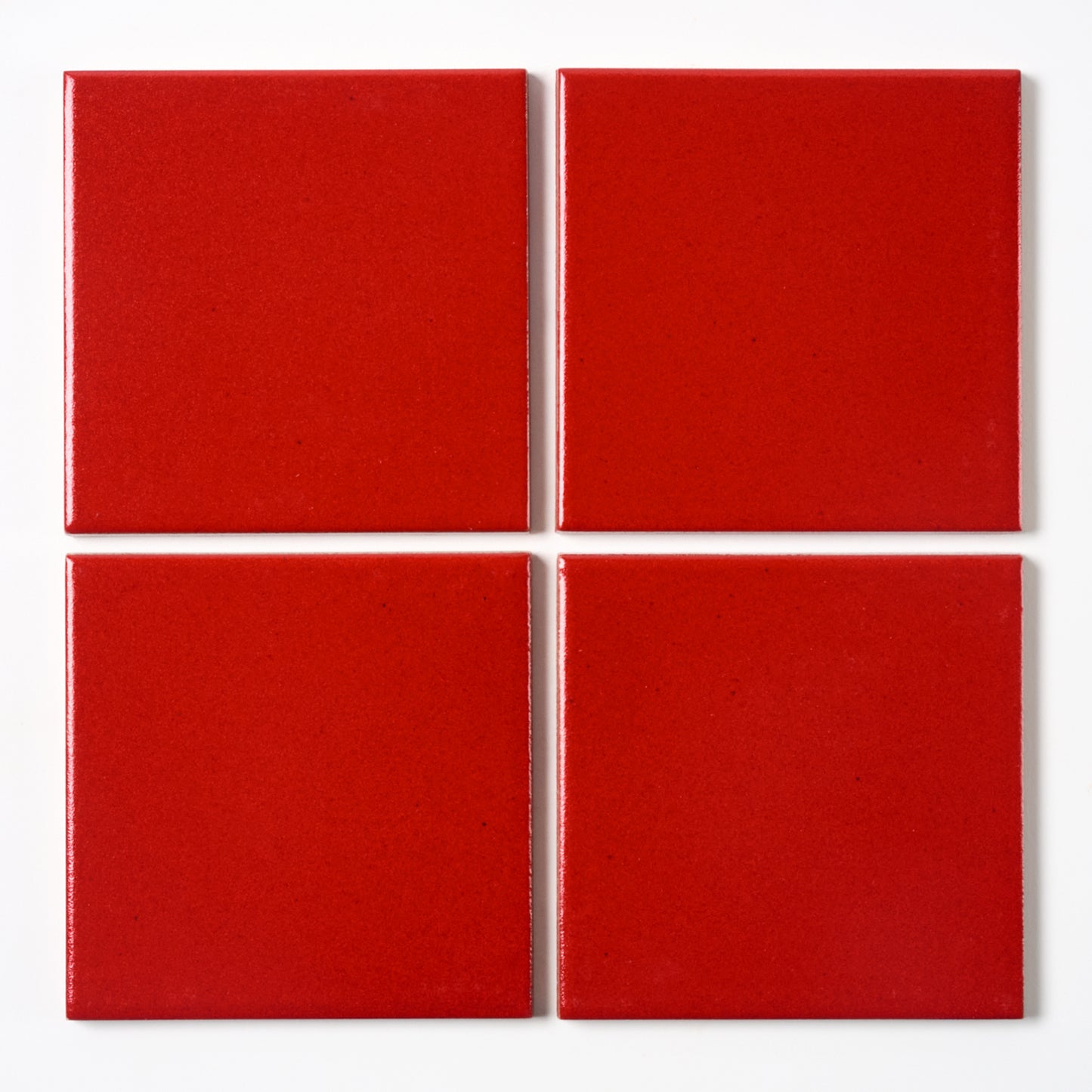 1980s Vintage Italian RED Wall Tile, 330 Sq Ft Available - 11 Sq Ft Per Box