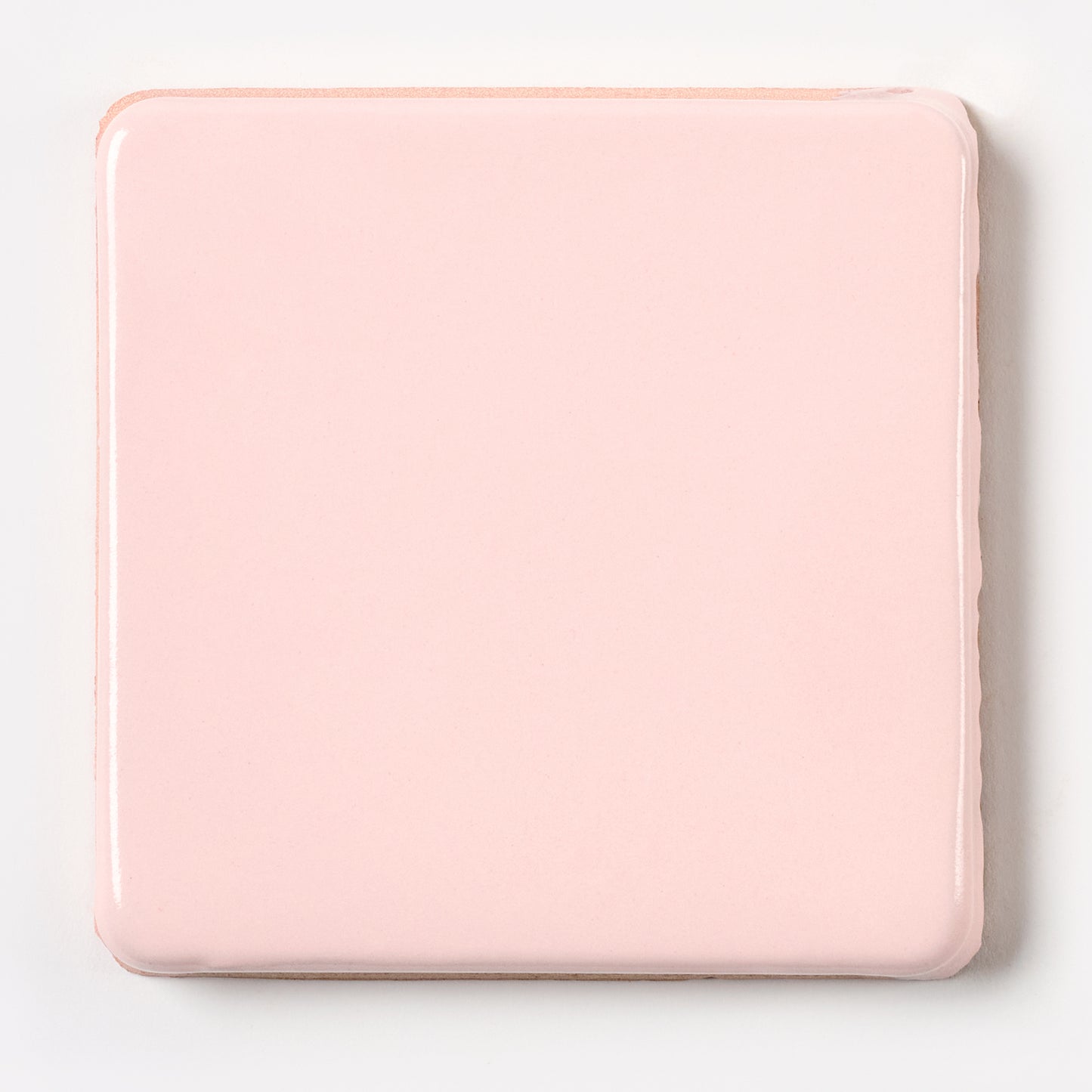 1980s Vintage Italian Pink Majolica Wall Tile, 300 Sq Ft Available - 11 Sq Ft Per Box