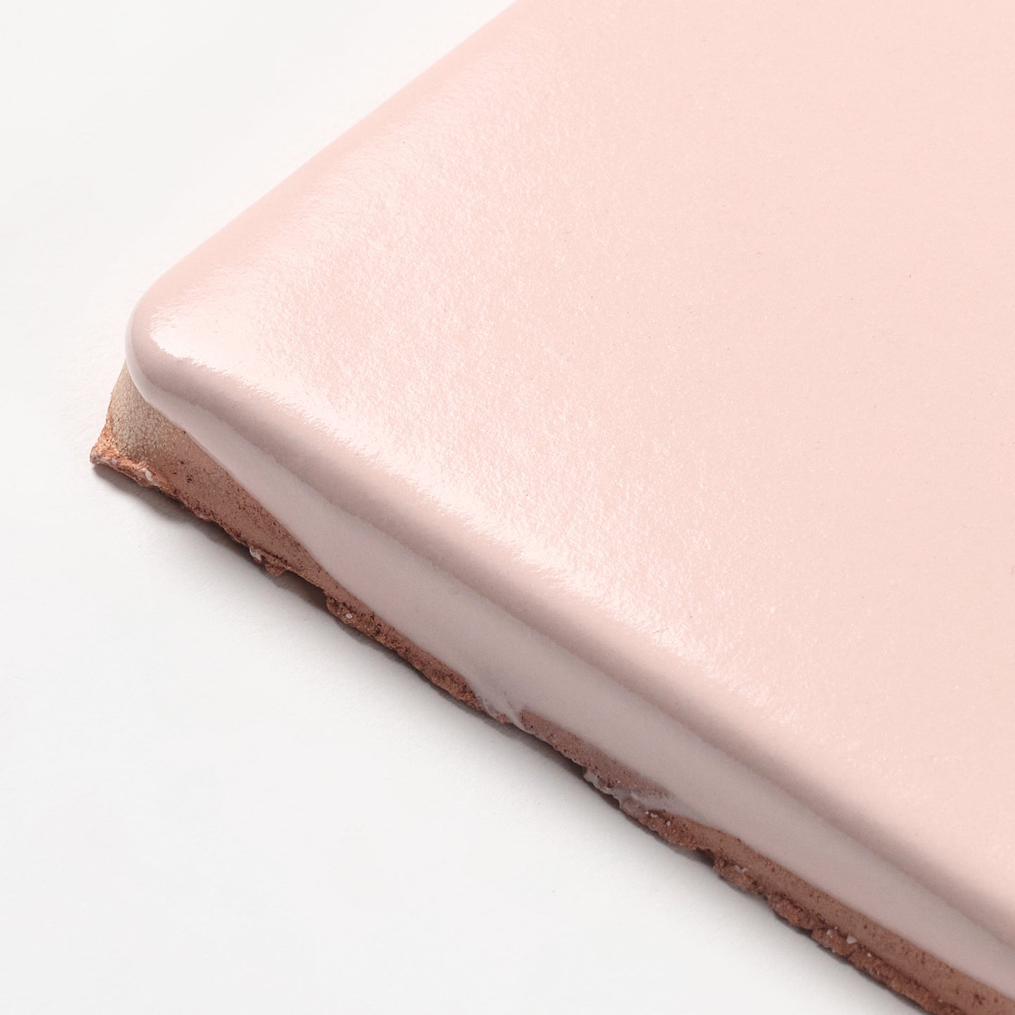 1980s Vintage Italian Pink Majolica Wall Tile, 300 Sq Ft Available - 11 Sq Ft Per Box