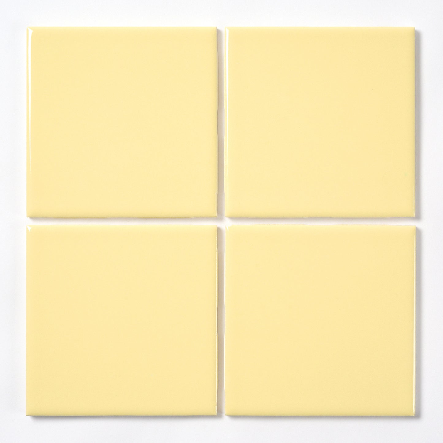 1970s FLORIDA TILE Mancru Yellow Wall Tile, 9 Sq Ft Available