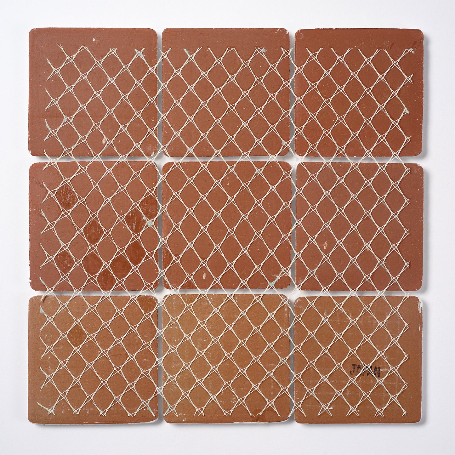 1980s Walker Zanger White Glazed Ceramic Genoux Floor Tile, 70 Sq Ft Available - 14 Sq Ft Per Box