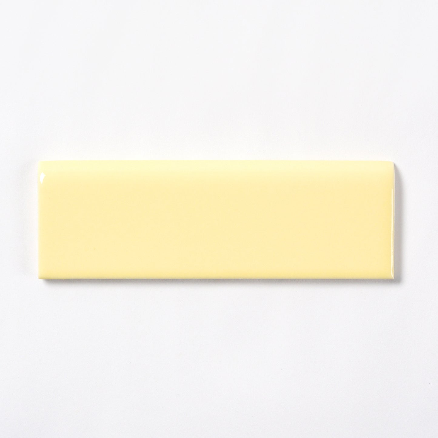 1940s Vintage Yellow Bullnose Tile, 50 Pc Set - 25 Linear Ft Per Box