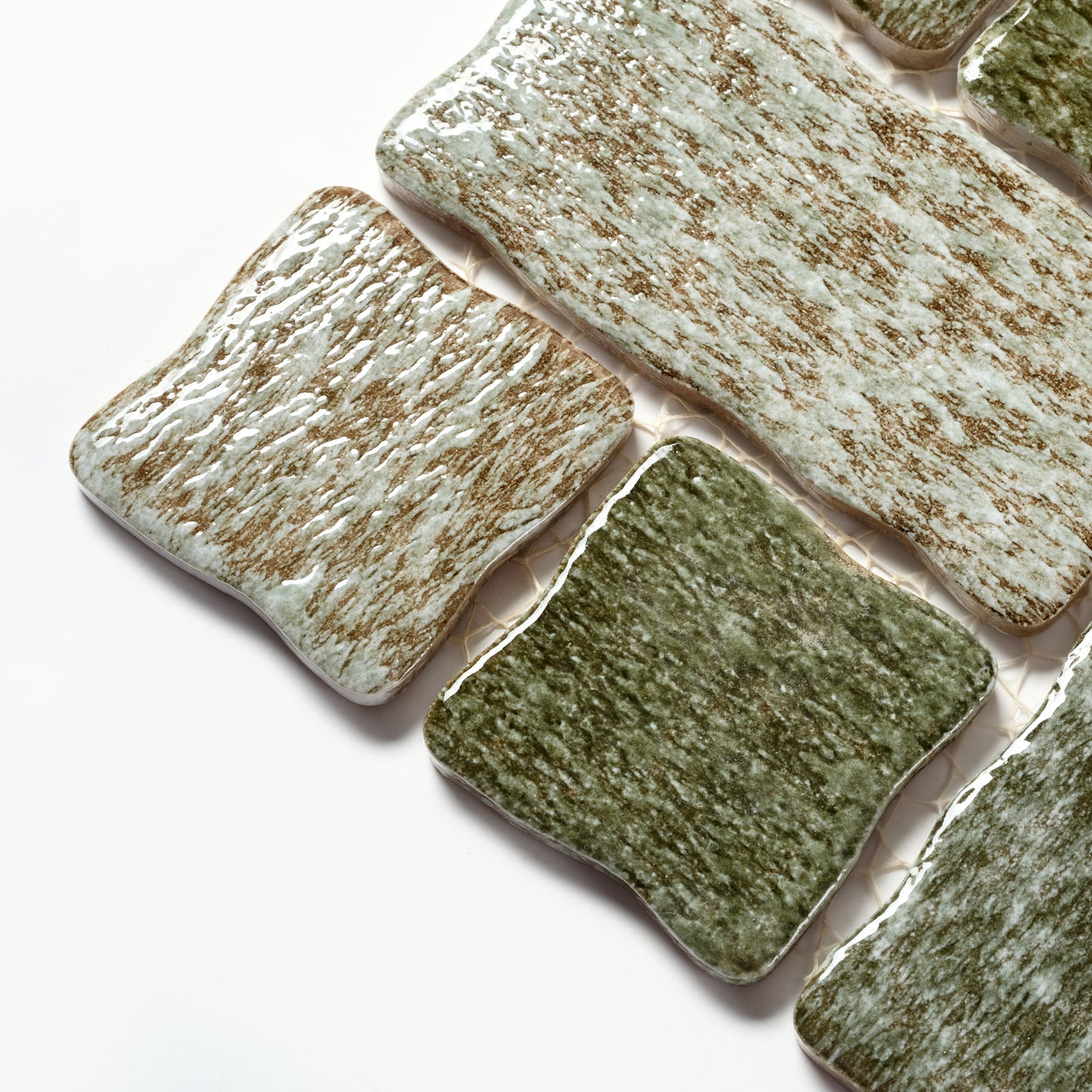 Vintage Japanese 1970s Floor/ Wall Tile, 16 Sq Ft Available