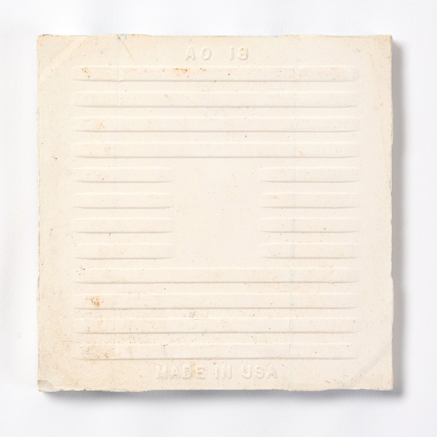 1980s American Olean Royal Blue Striped Wall Tile, 5.75 Sq Ft Available