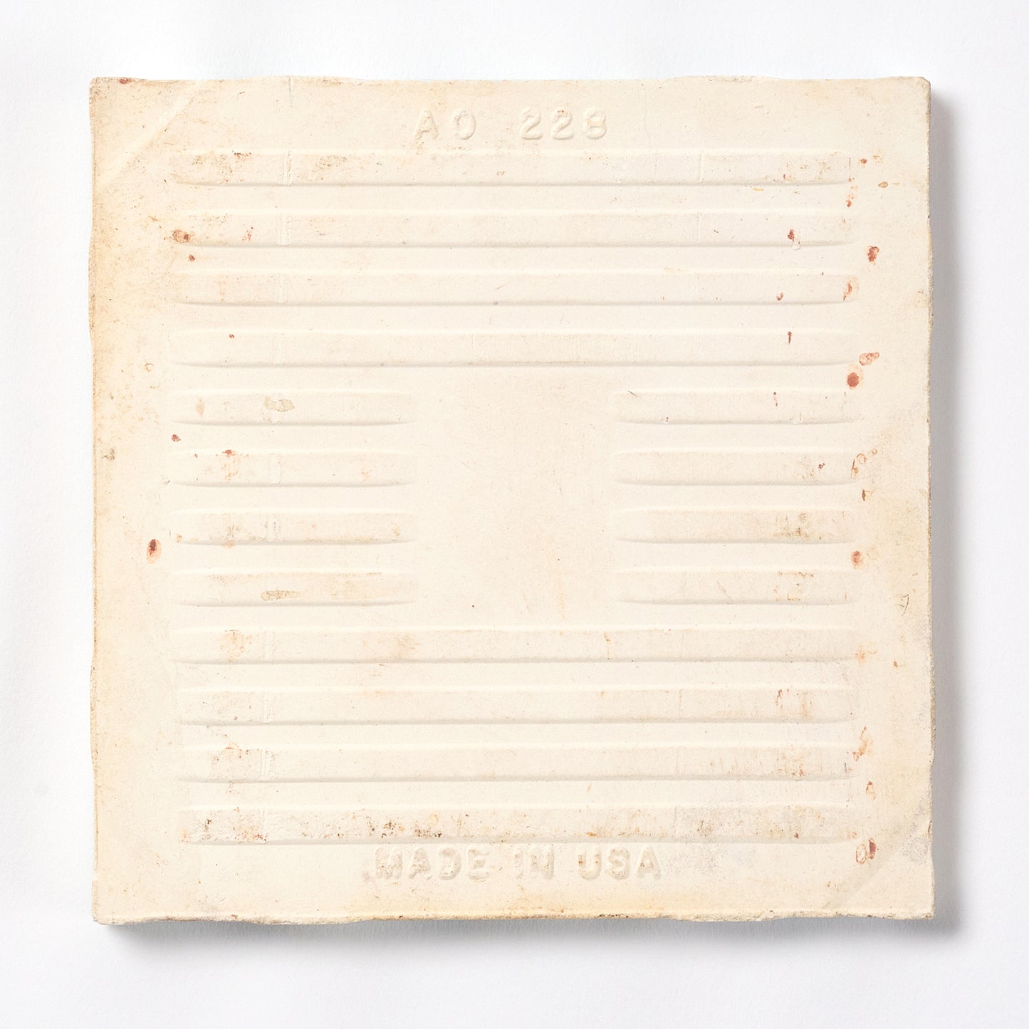 1980s American Olean Light Blue Striped Wall Tile, 40 Sq Ft Available - 10 Sq Ft Per Box